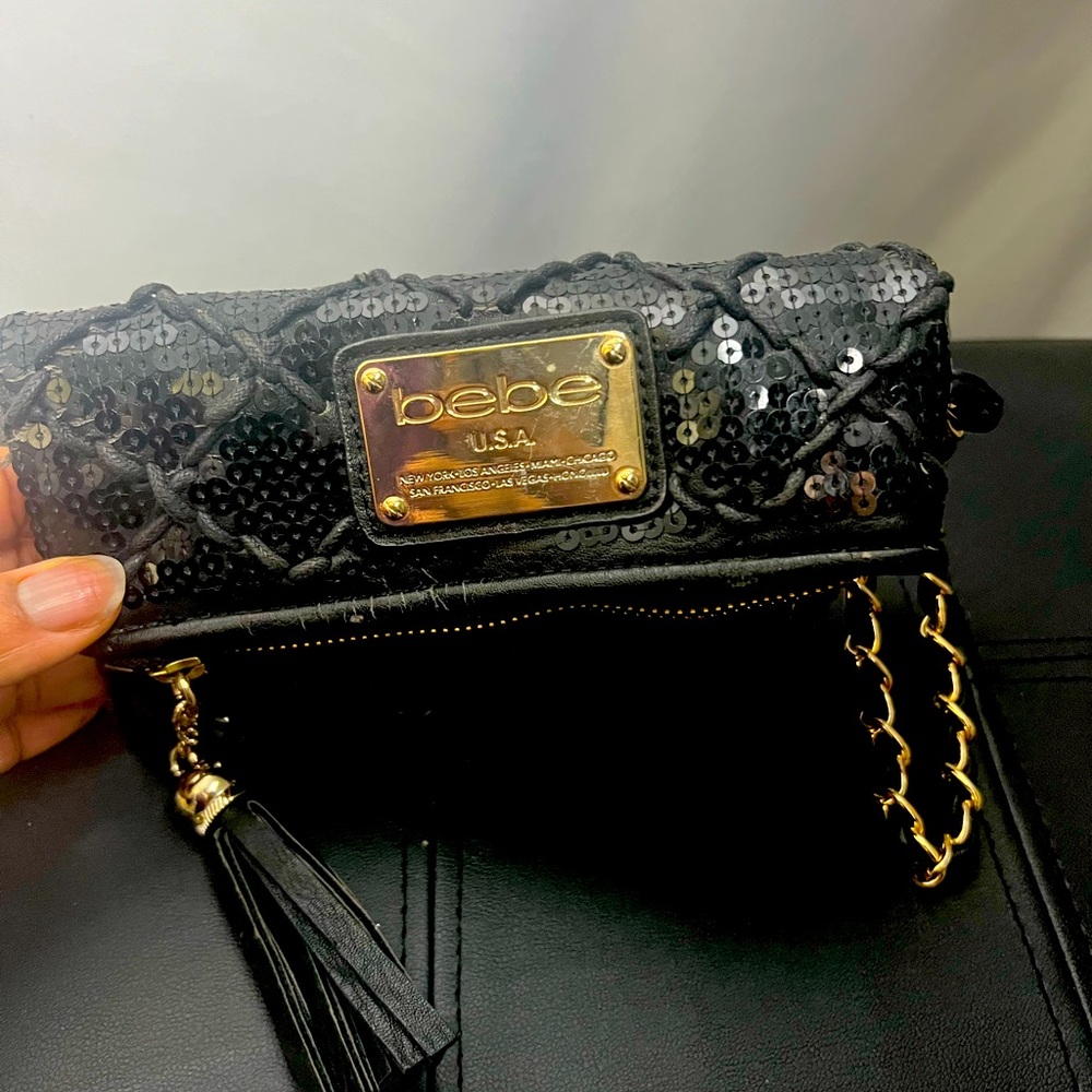 Gently used Bebe handbag purse - Picture 1 of 5
